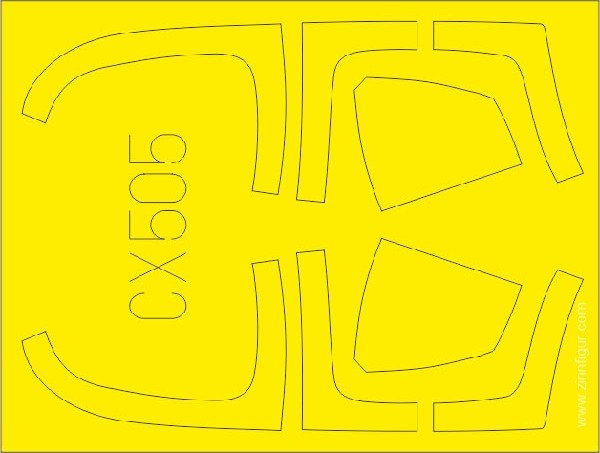 Eduard CX505 1/72 Mask Aircraft- F15E for ACY