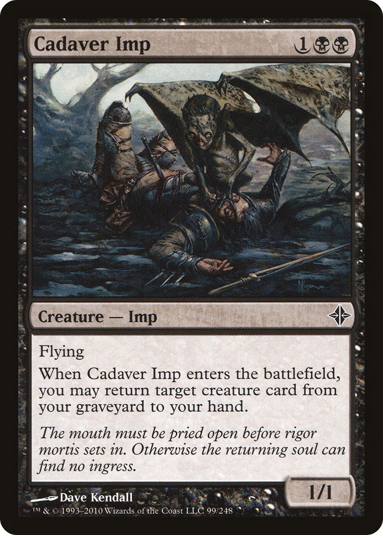 Cadaver Imp (ROE-099) - Rise of the Eldrazi Foil