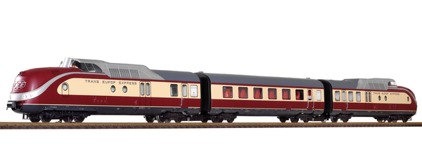 Piko 37320 G Scale DB III TEE VT11.5 Diesel Train 3-Unit