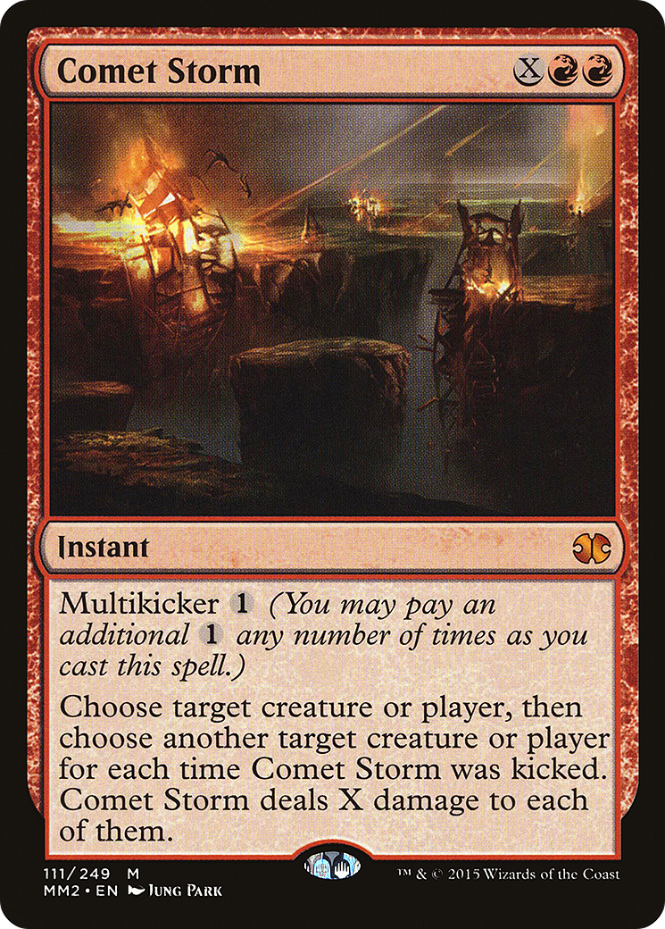 Comet Storm (MM2-111) - Modern Masters 2015 Foil