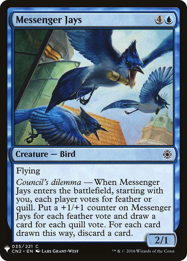 Messenger Jays (LIST-CN2-35) - The List