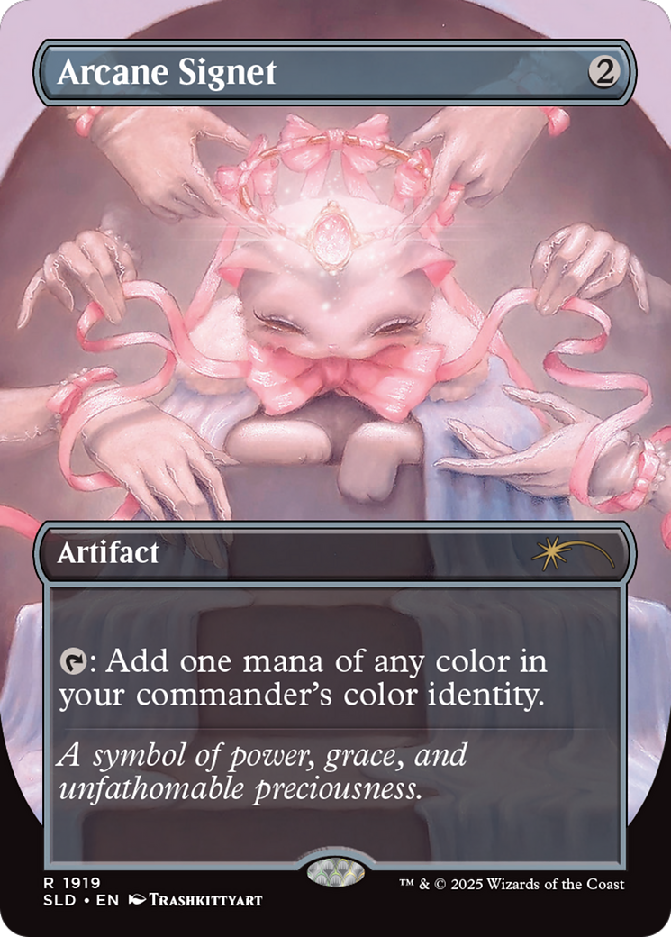 Arcane Signet (SLD-1919) - Secret Lair Drop (Borderless) Foil