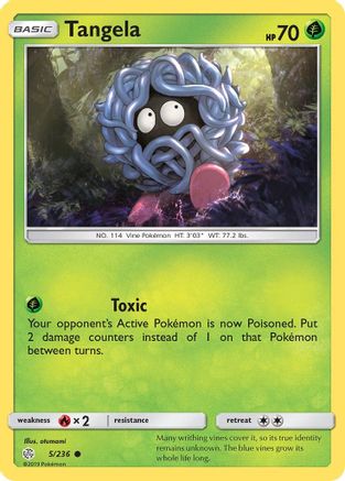Tangela 005/236 - SM Cosmic Eclipse