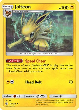 Jolteon 070/236 - SM Cosmic Eclipse