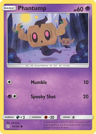 Phantump 093/236 - SM Cosmic Eclipse