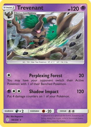 Trevenant 094/236 - SM Cosmic Eclipse
