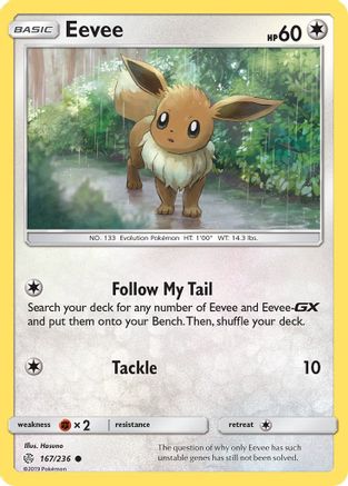 Eevee 167/236 - SM Cosmic Eclipse