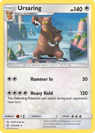 Ursaring 172/236 - SM Cosmic Eclipse