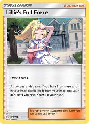 Lillie's Full Force 196/236 - SM Cosmic Eclipse