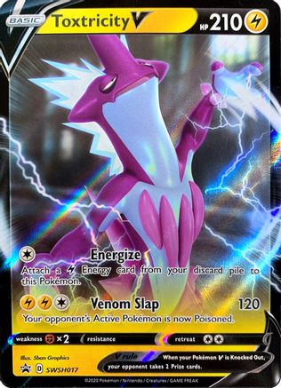 Toxtricity V SWSH017/307 - SWSH Sword & Shield Promo Cards Holofoil