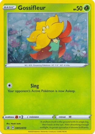 Gossifleur SWSH010/307 - SWSH Sword & Shield Promo Cards Holofoil