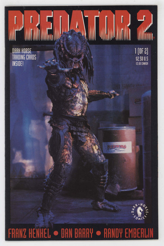 Predator 2 1 Dark Horse 1991 NM Movie Adaptation Photo Cover