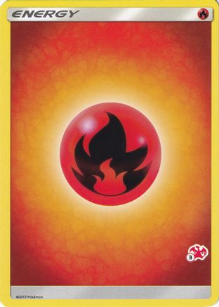 Fire Energy (# Charizard Stamped) - Battle Academy