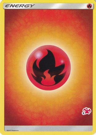 Fire Energy (# Charizard Stamped) - Battle Academy