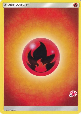 FireEnergy (# Charizard Stamped) - Battle Academy