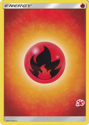 Fire Energy (# Charizard Stamped) - Battle Academy