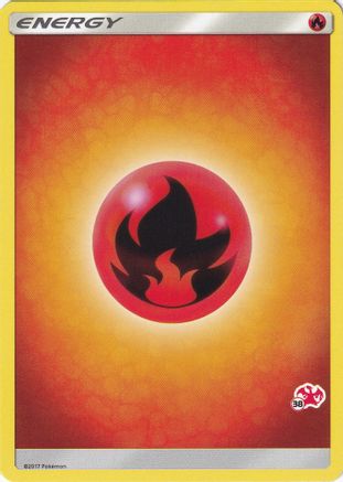 Fire Energy (# Charizard Stamped) - Battle Academy