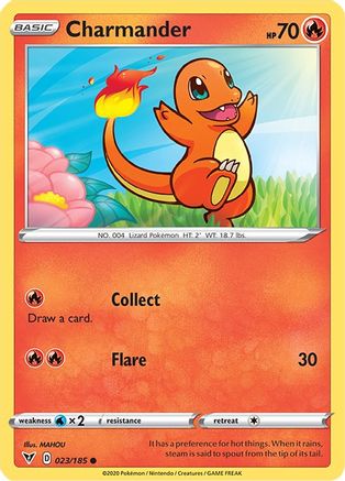 Charmander 023/185 - SWSH04 Vivid Voltage