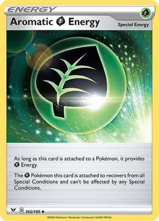 Aromatic Grass Energy 162/185 - SWSH04 Vivid Voltage Reverse Holofoil - Golden Apple Comics