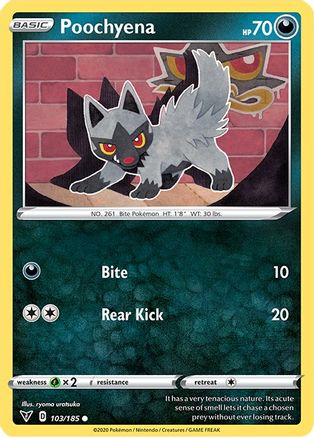 Poochyena 103/185 - SWSH04 Vivid Voltage