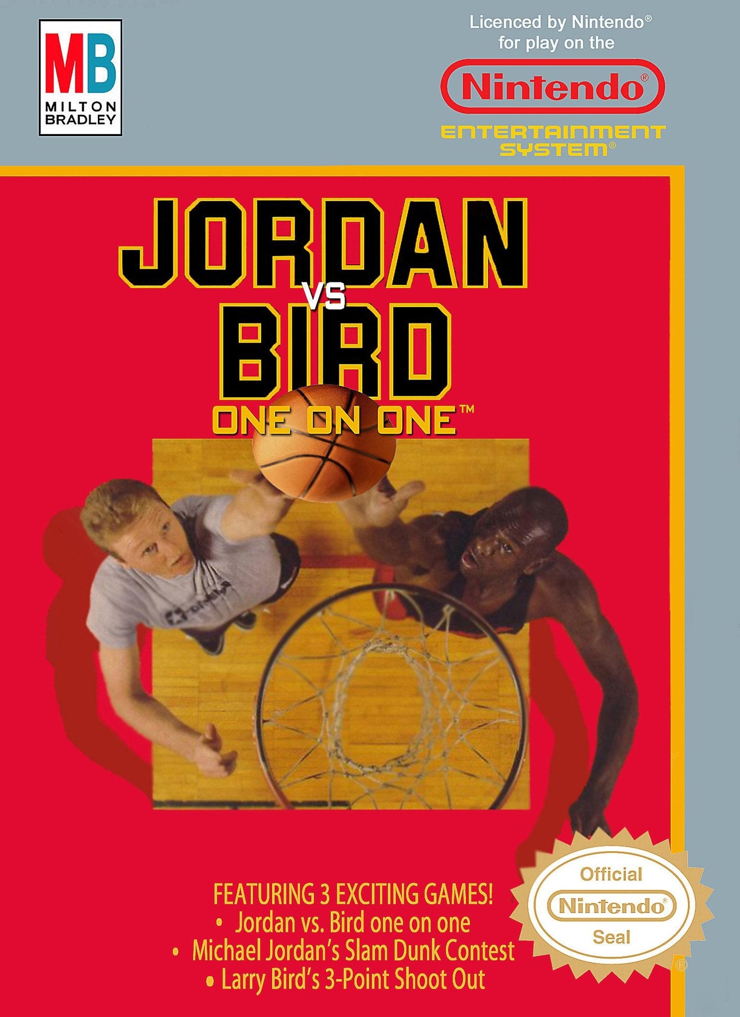 Jordan vs Bird One on One (Nintendo NES)