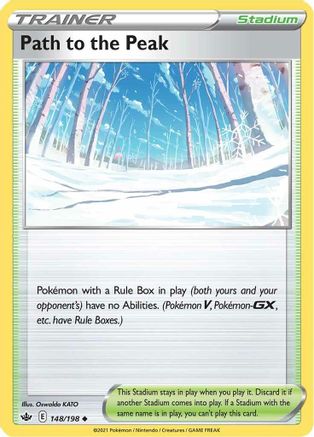 Path to the Peak 148/198 - SWSH06 Chilling Reign