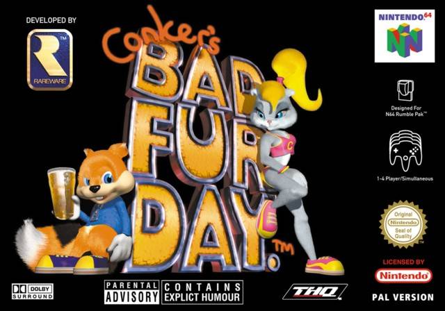 Conker's Bad Fur popular Day for Nintendo 64