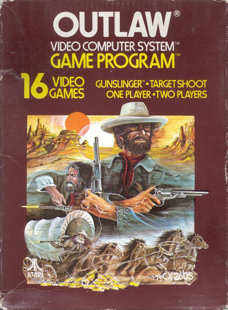 Outlaw (Atari 2600) - Golden Apple Comics