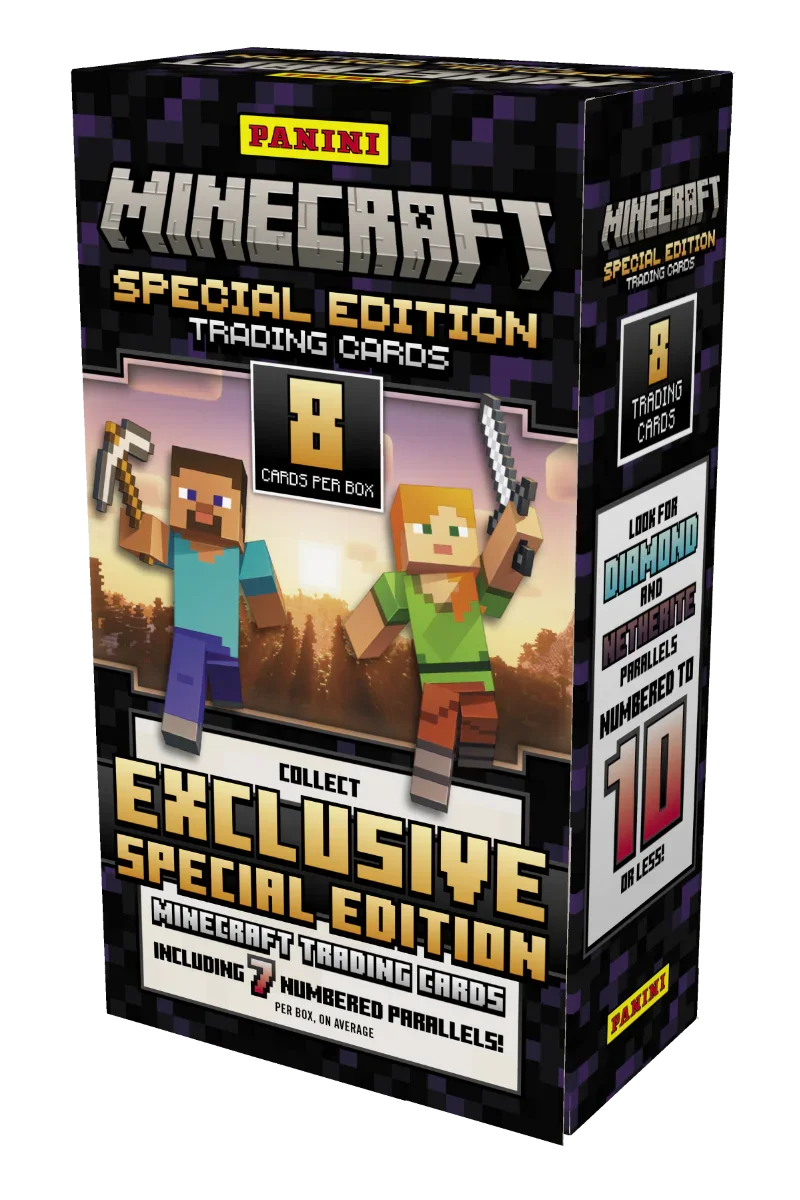 2025 Panini Minecraft Special Edition Trading Cards - Hobby Box