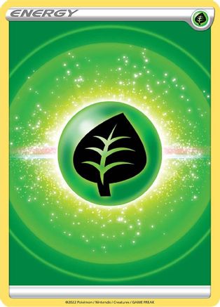 GrassEnergy (2022 Unnumbered) - SWSH09 Brilliant Stars Reverse Holofoil