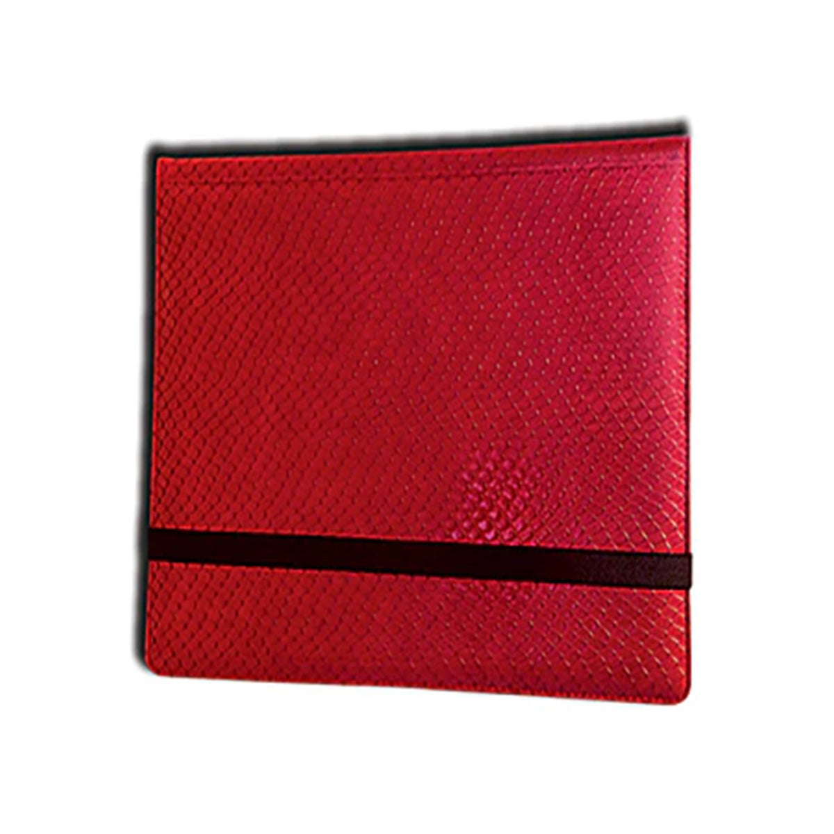 3X4 12 Pocket Dragon Hide Red Binder