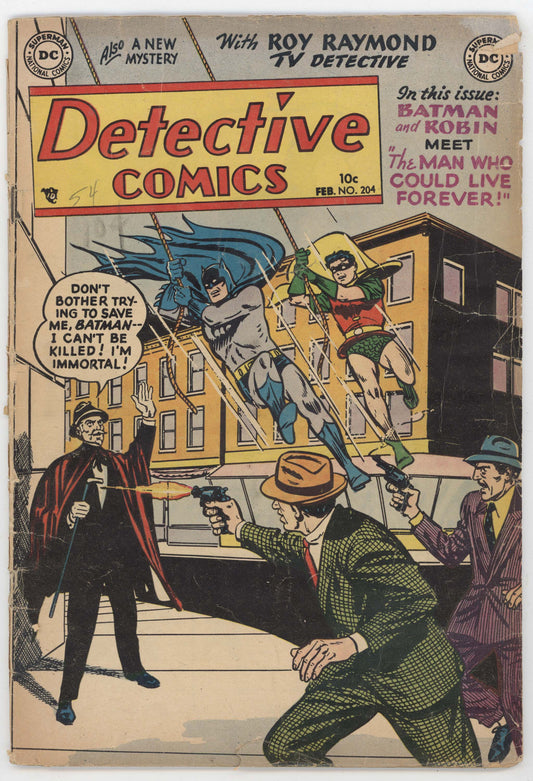 Batman Detective Comics 204 DC 1954 FR GD Win Mortimer Bill Finger Robin