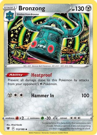 Bronzong 112/189 - SWSH10 Astral Radiance