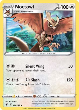 Noctowl 121/189 - SWSH10 Astral Radiance