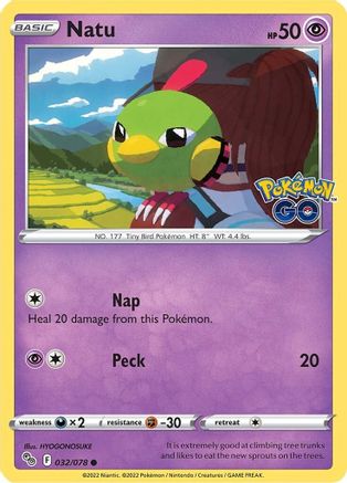 Natu 032/078 - Pokemon GO