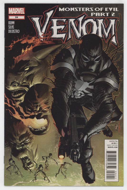 Venom 24 A Marvel 2012 NM- 9.2 Patrick Zircher Cullen Bunn