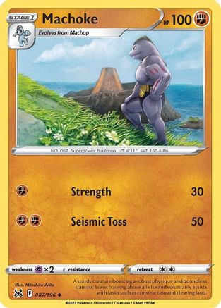 Machoke 087/196 - SWSH11 Lost Origin