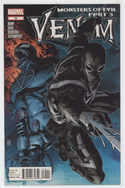 Venom 25 Marvel 2012 NM Patrick Zircher Cullen Bunn