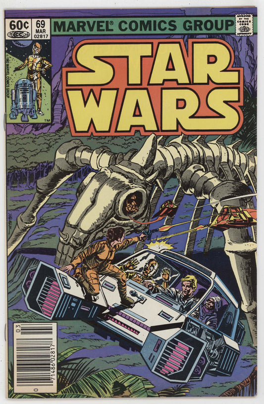 Star Wars 69 Marvel 1983 VF Luke Skywalker Princess Leia C-3PO Darth Vader