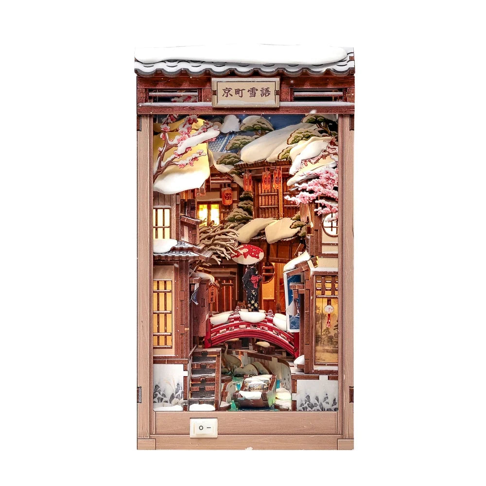 DIY Book Nook: Kyoto Snow Whisper