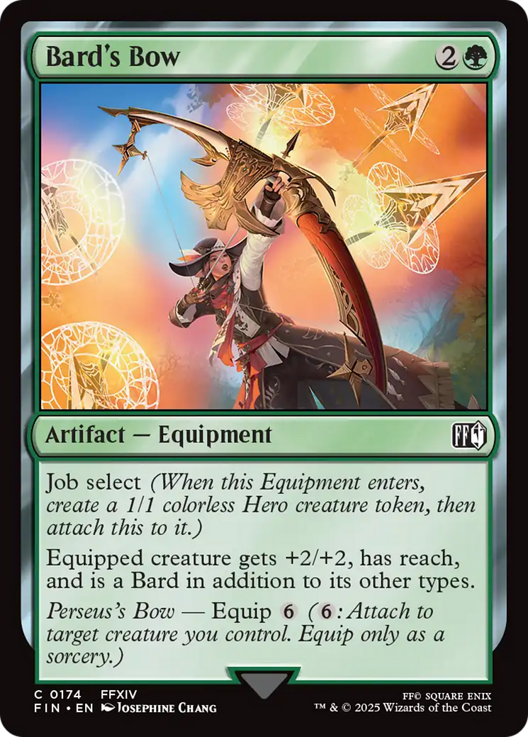 Bard's Bow (FIN-174) - FINAL FANTASY Foil