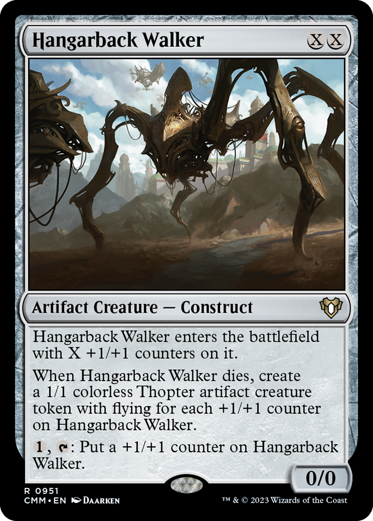 Hangarback Walker (CMM-951) - Commander Masters