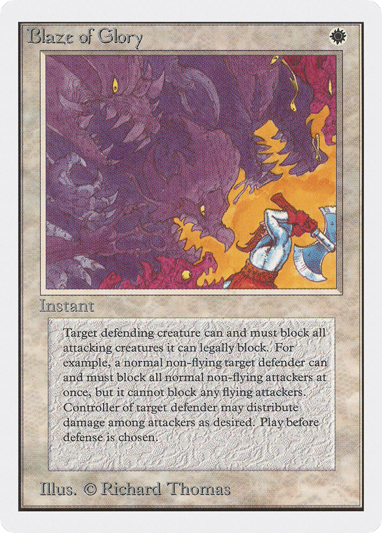 Blaze of Glory (2ED-) - Unlimited Edition