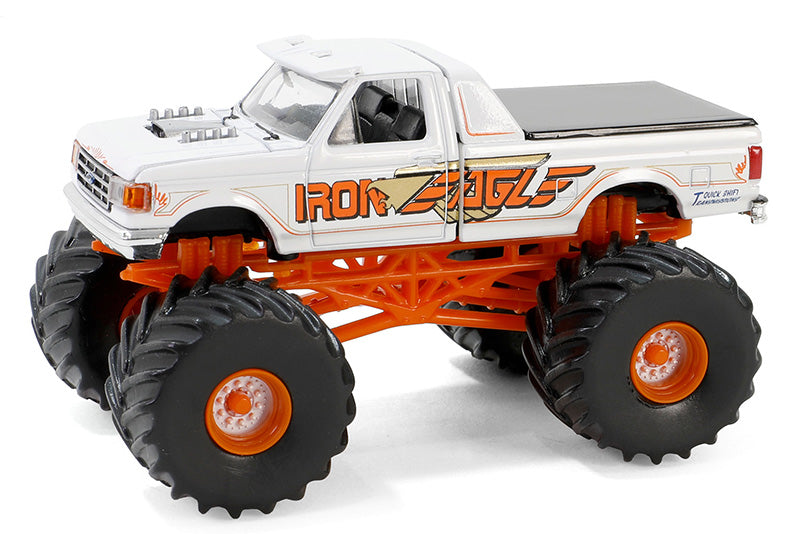 Greenlight 49150-E 1/64 Scale Iron Eagle - 1990 Ford F-350 Kings Of