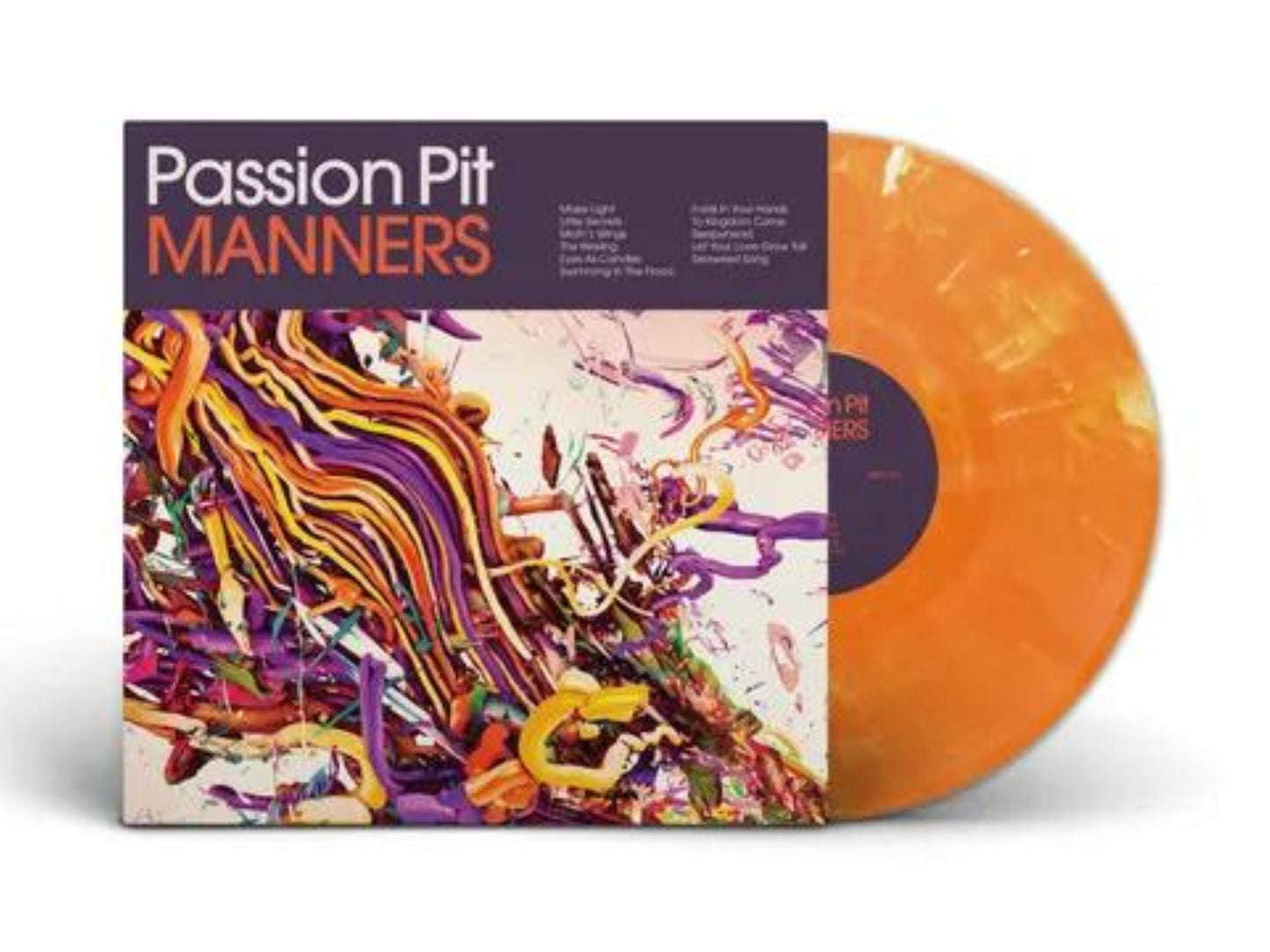 Passion Pit - Manners (Orange Marble Colored Vinyl, 15th Anniversary, Indie Exclusive)