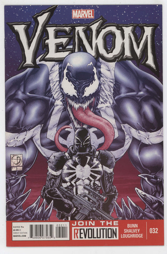 Venom 32 Marvel 2013 NM- 9.2 Shane Davis Cullen Bunn