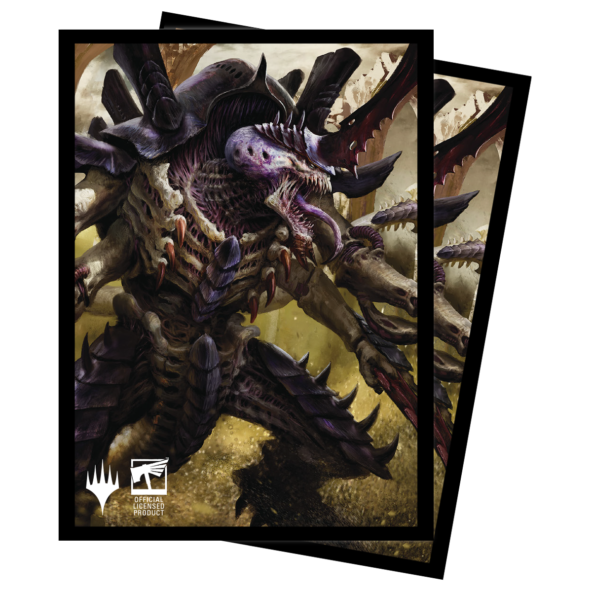 Ultra PRO: Standard 100ct Sleeves - Warhammer 40k Commander Deck (The Swarmlord)