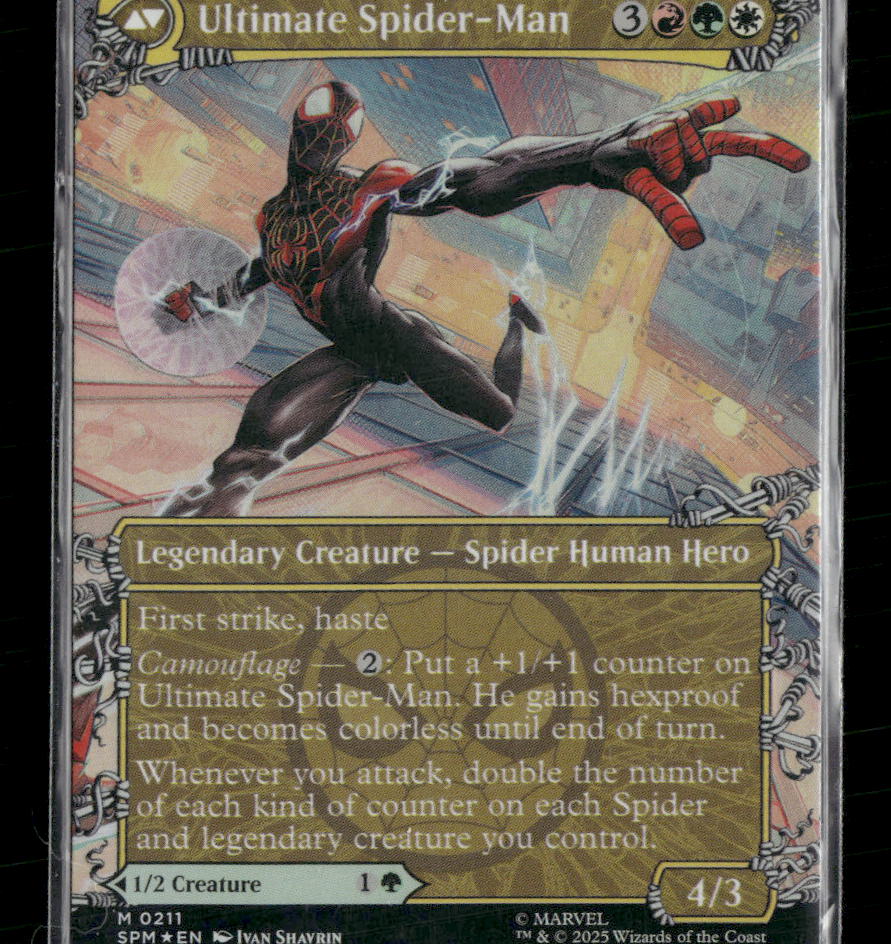 Miles Morales (0211) (Borderless) Marvel's Spider-Man #211