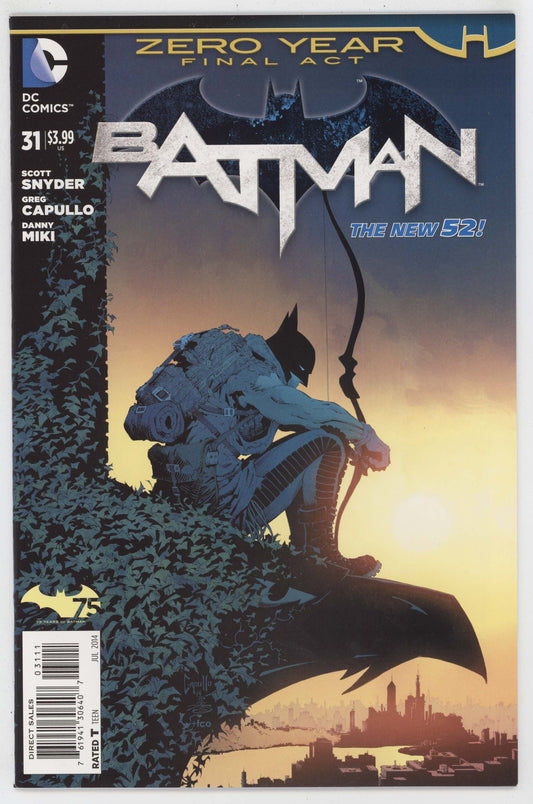 Batman 31 A DC 2014 New 52 Scott Snyder Greg Capullo Zero Year