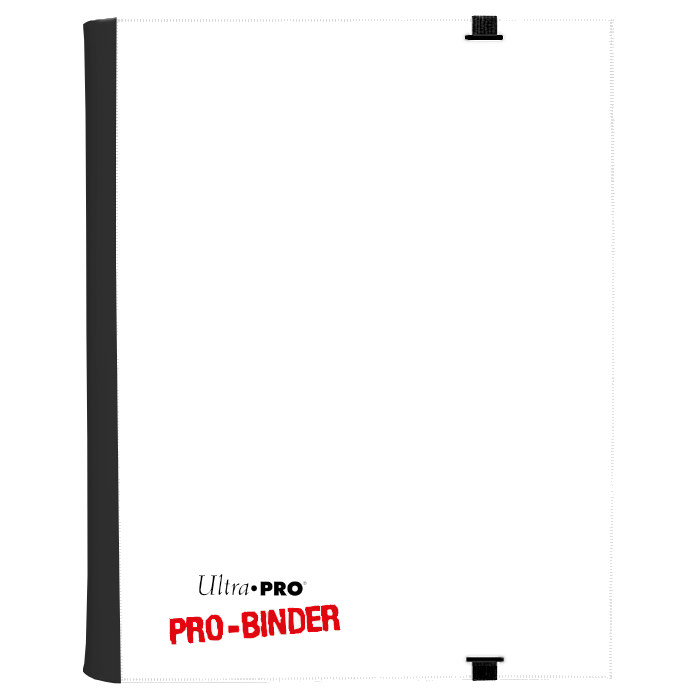 Ultra PRO: Flip PRO Binder 4-Pocket Side-Loading (Red / White)